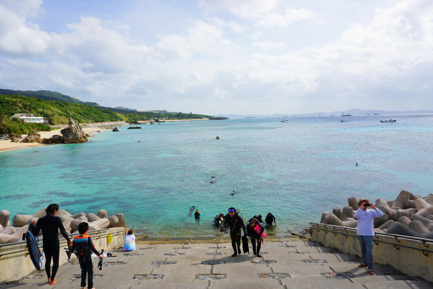 11月の沖縄は空いてきて快適にダイビングできる