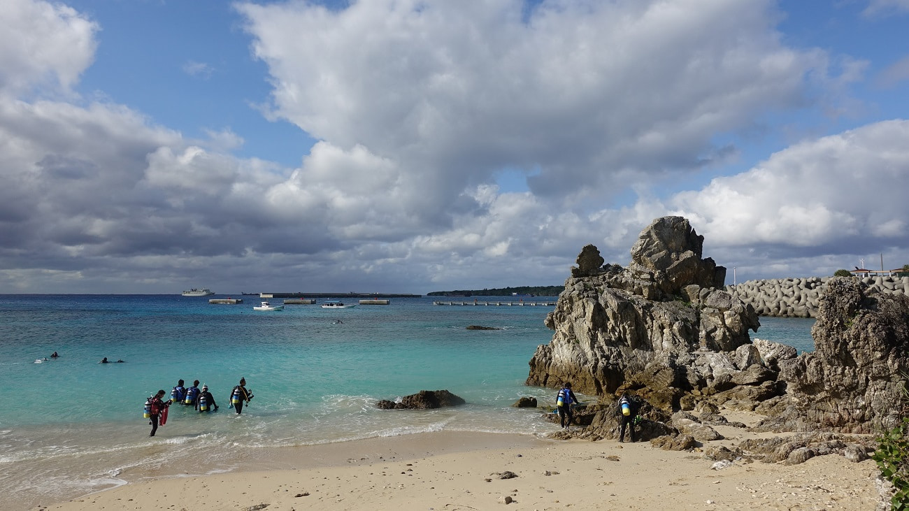 沖縄で12月の冬にダイビングをする【年末年始は普通に寒い】