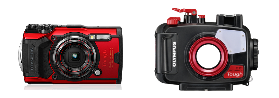 ダイビングのコンパクトカメラ｜ハウジングセットで買うおすすめ2機種 