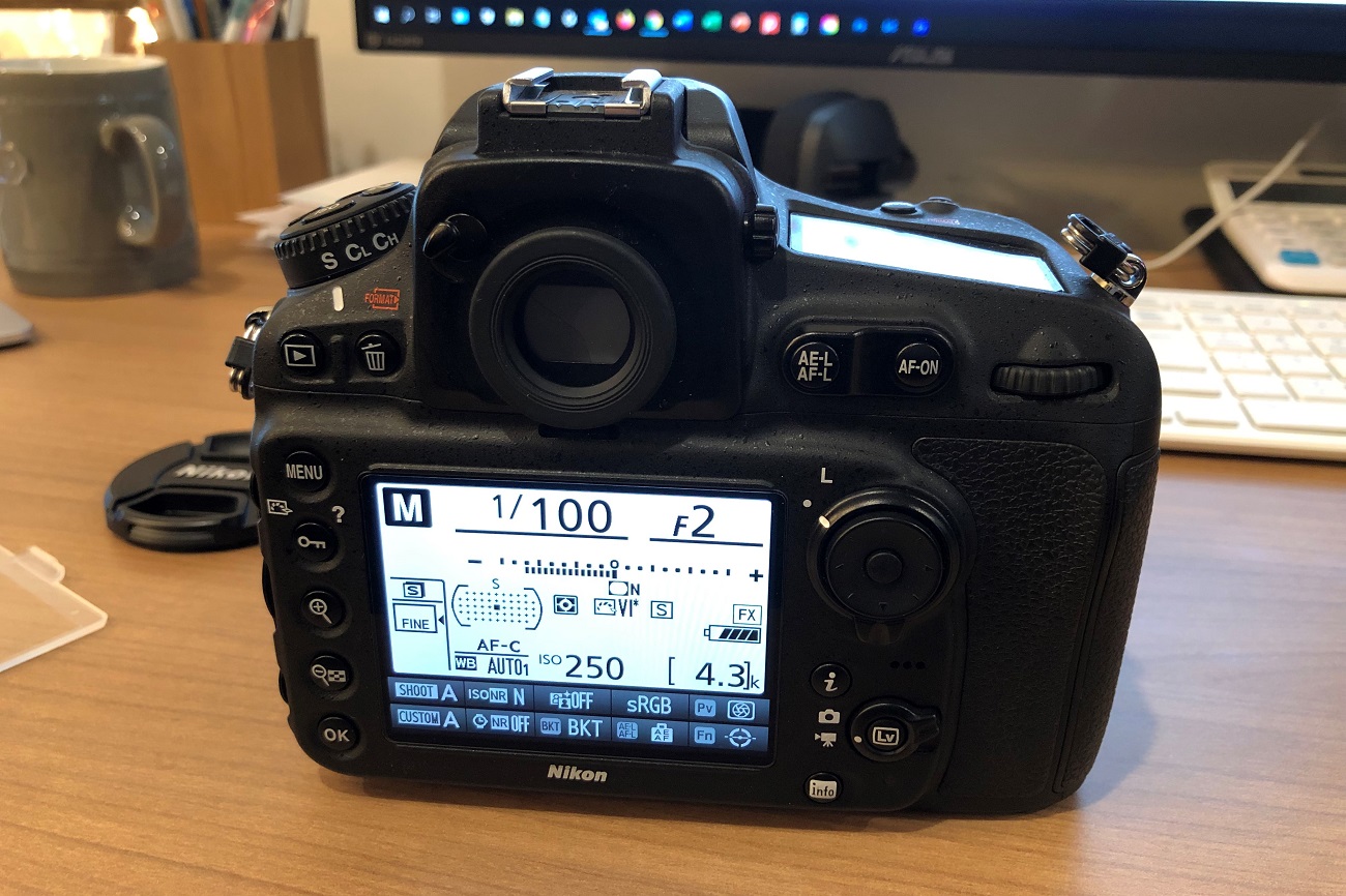 D810の撮影モード